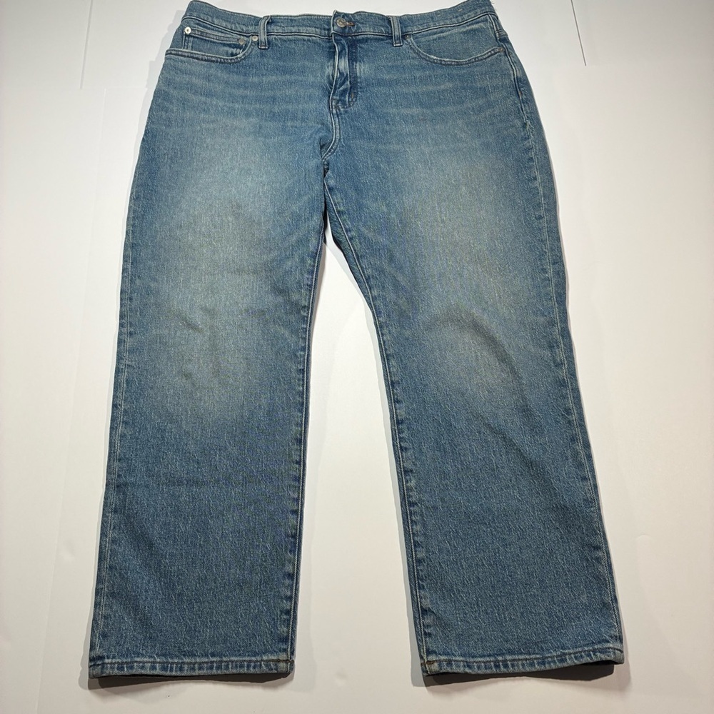 Madewell 90s Straight Leg Zip Fly 5-Pocket Size 33 Petite